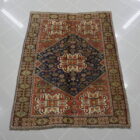 piccolo antico tappeto persiano gashgai da salotto