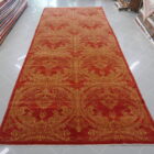 tappeto grande persiano fondo rosso kelley da salotto