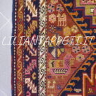 passatoia caucasica karabagh antica tutta lana 266x97 cm