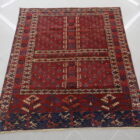 antico tappeto ensi turcomanno yomut di alta epoca