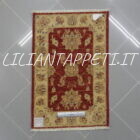 scendiletti orientali ziegler color rosso circa 90x60 cm