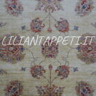 tappeto orientale ziegler da salotto fondo avorio in lana 210x147 cm