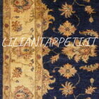 tappeto orientale ziegler fondo blu da salotto in lana 196x142 cm