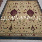 tappeto antico agra indiano fondo avorio circa 1900 411x334 cm