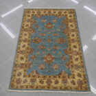 piccolo tappeto orientale ziegler azzurro da salottto