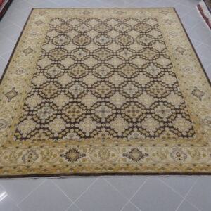 tappeto orientale ziegler da sala 300x250 beige e viola da sala