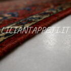 tappeto persiano bakhtiari antico lana su cotone 224x140 cm
