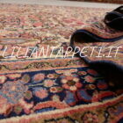 tappeto persiano borcialu antico lana su cotone 200x140 cm