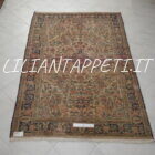 tappeto persiano borcialu antico lana su cotone 200x140 cm