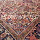tappeto persiano borcialu antico lana su cotone 200x140 cm