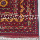 tappeto bukhara fondo giallo da salotto in lana 192x157 cm