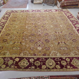 antico gigante tappeto indiano agra da sala fondo chiaro senza il medaglione