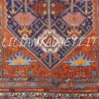 tappeto persiano shahsavan saveh antico tutto lana 198x141 cm