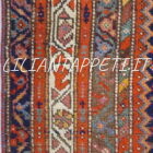 tappeto persiano shahsavan saveh antico tutto lana 198x141 cm