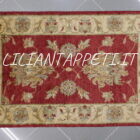 scendiletti orientali ziegler color rosso circa 90x60 cm