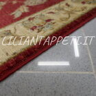 scendiletti orientali ziegler color rosso circa 90x60 cm