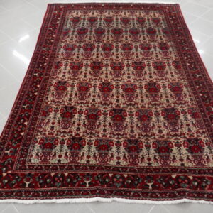 tappeto persiano abadeh disegno zili sultan da salotto fondo avorio bordeaux