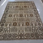 tappeto persiano bakhtiari a formelle da salotto con le lane non tinte e colori naturali