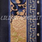 tappeto cinese pechino da salotto color champagne 275x183 cm in lana
