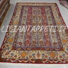 tappeto persiano isfahan da sala disegno moharramat 310x207 cm