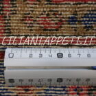 tappeto persiano lilian antico floreale fondo blu 401x173 cm