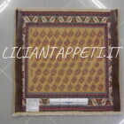 Piccolo Tappeto persiano Gashgai Kashkuli fondo beige lana su cotone 60x58 cm