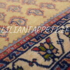 Piccolo Tappeto persiano Gashgai Kashkuli fondo beige lana su cotone 60x58 cm