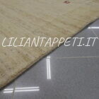 tappeto persiano moderno Gabbeh gashgai fondo avorio da salotto in lana 243x159 cm