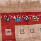 tappeto persiano Gabbeh Gashgai Kashkuli lana su lana annodato a mano color marronechiaro-nocciola 299x199 cm