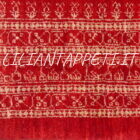 tappeto persiano Gabbeh gashgai kashkuli fondo rosso da salotto 202x136 cm