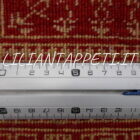 tappeto persiano Gabbeh gashgai kashkuli fondo rosso da salotto 202x136 cm