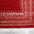tappeto persiano Gabbeh gashgai kashkuli fondo rosso da salotto 202x136 cm