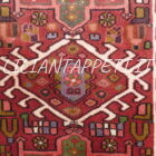 tappeto passatoia fondoletto persiano gharaje fondo rosso 194x55 cm