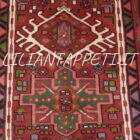 tappeto passatoia fondoletto persiano gharaje fondo rosso 194x55 cm