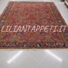 tappeto heriz antico persia nord occidentale lana su cotone 288x226 cm