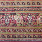 tappeto persiano dorokhsh antico con il disegno boteh da salotto 285x150 cm lana su cotone