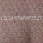 tappeto persiano dorokhsh antico con il disegno boteh da salotto 285x150 cm lana su cotone