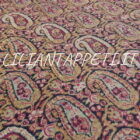 tappeto persiano dorokhsh antico con il disegno boteh da salotto 285x150 cm lana su cotone