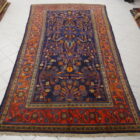 tappeto antico persiano kelley lilian fondo blu