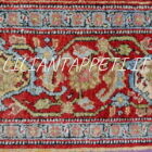 antico tappeto persiano senneh fondo avorio con motivi piccoli herati fine 800 203x136 cm