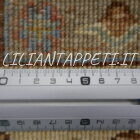 tappeto orientale ziegler celeste azzurro da salotto in lana 239x170 cm