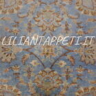 tappeto orientale ziegler celeste azzurro da salotto in lana 239x170 cm