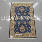 coppia scendiletti orientali ziegler color blu per camera da letto circa 120x80 cm