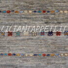 piccolo tappeto vivace orientale ziegler color grigio sabbia 125x84 cm