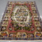 tappeto persiano bakhtiari gol farang da salotto in lana 227x167 cm