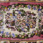 tappeto persiano bakhtiari gol farang da salotto in lana 227x167 cm