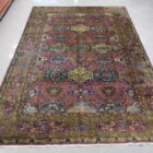 tappeto indiano agra multicolore da salotto