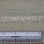 kilim polacco fatto a mano in lana fondo avorio quadrato 203x197 cm