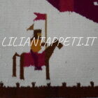kilim polacco fatto a mano da salotto fondo chiaro in lana 238x127 cm