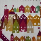 kilim polacco fatto a mano da salotto fondo chiaro in lana 238x127 cm